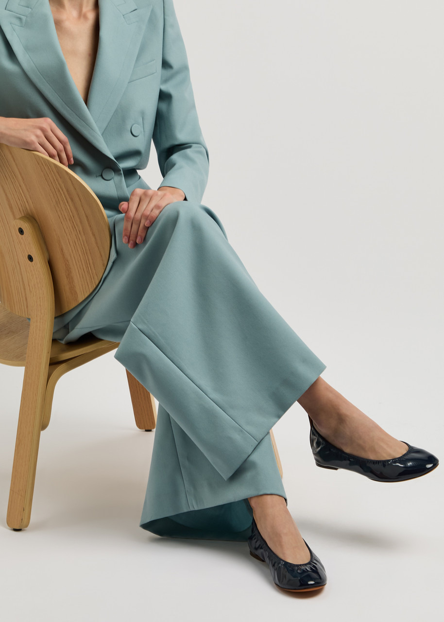 Lanvin Patent Leather Ballet Flats - 5