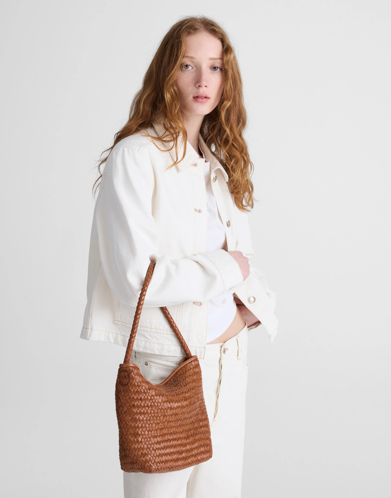 The Signature Woven Shoulder Bag 3