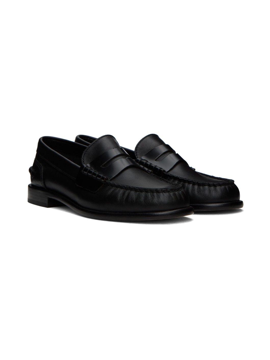 Black Carter Loafers - 4