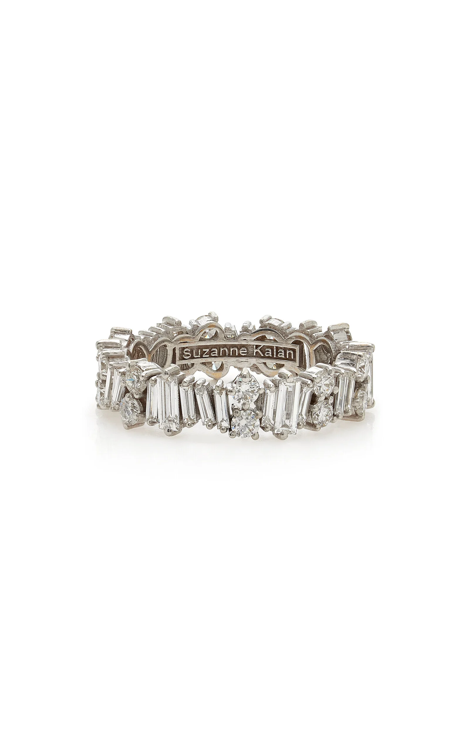Classic Eternity 18K White Gold Diamond Ring - 1