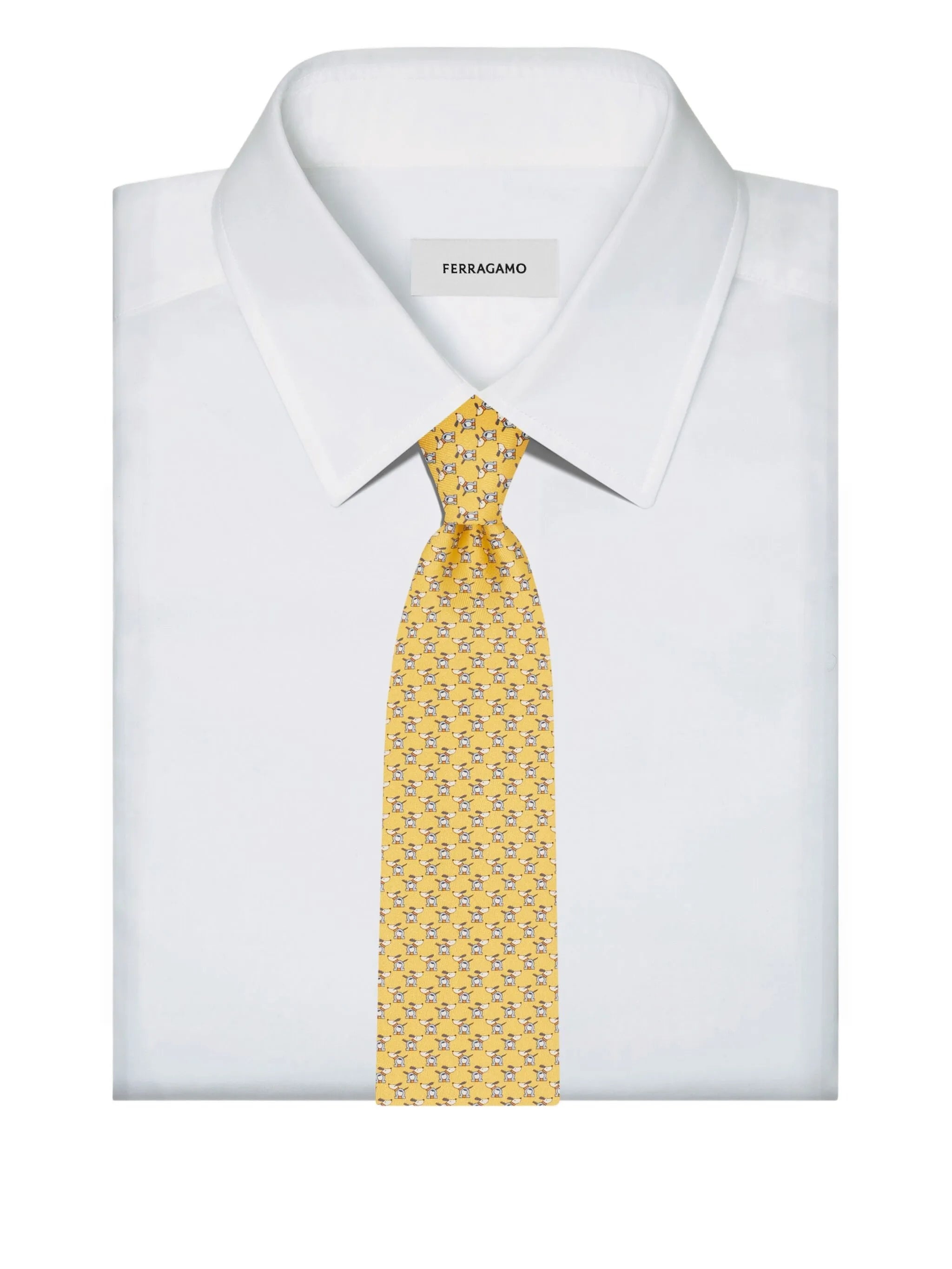 Ferragamo Patterned Silk Tie - 4