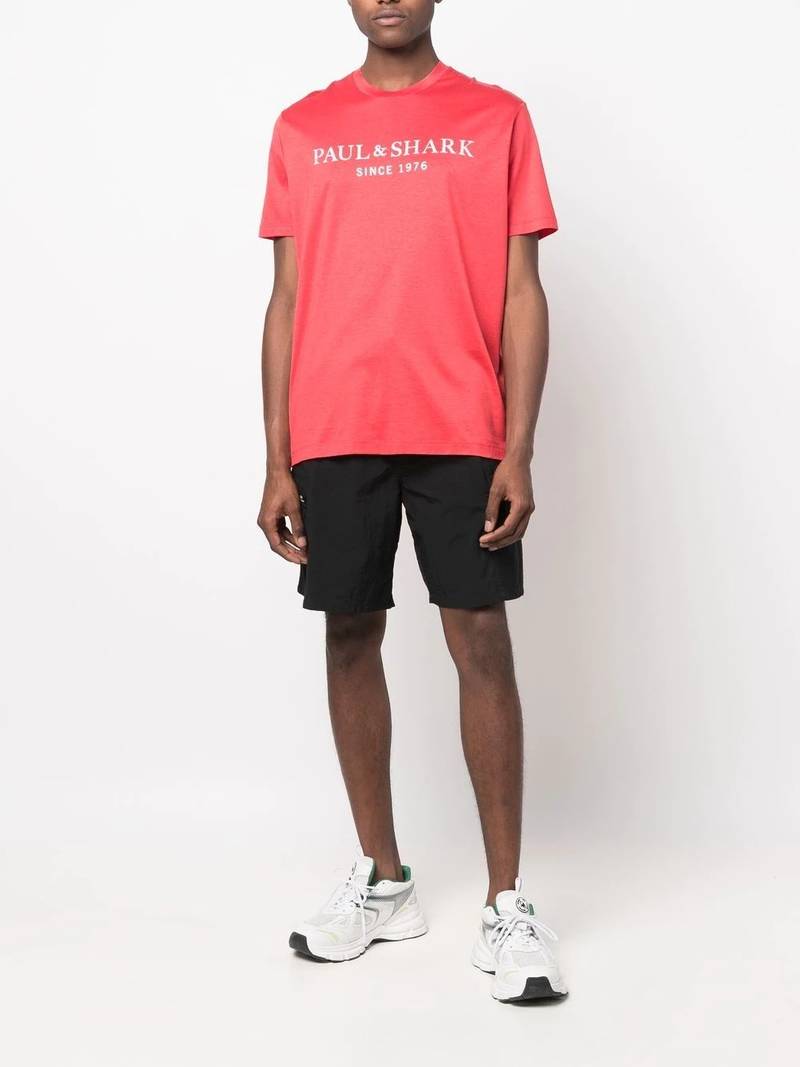 Paul & Shark logo-print T-shirt outlook