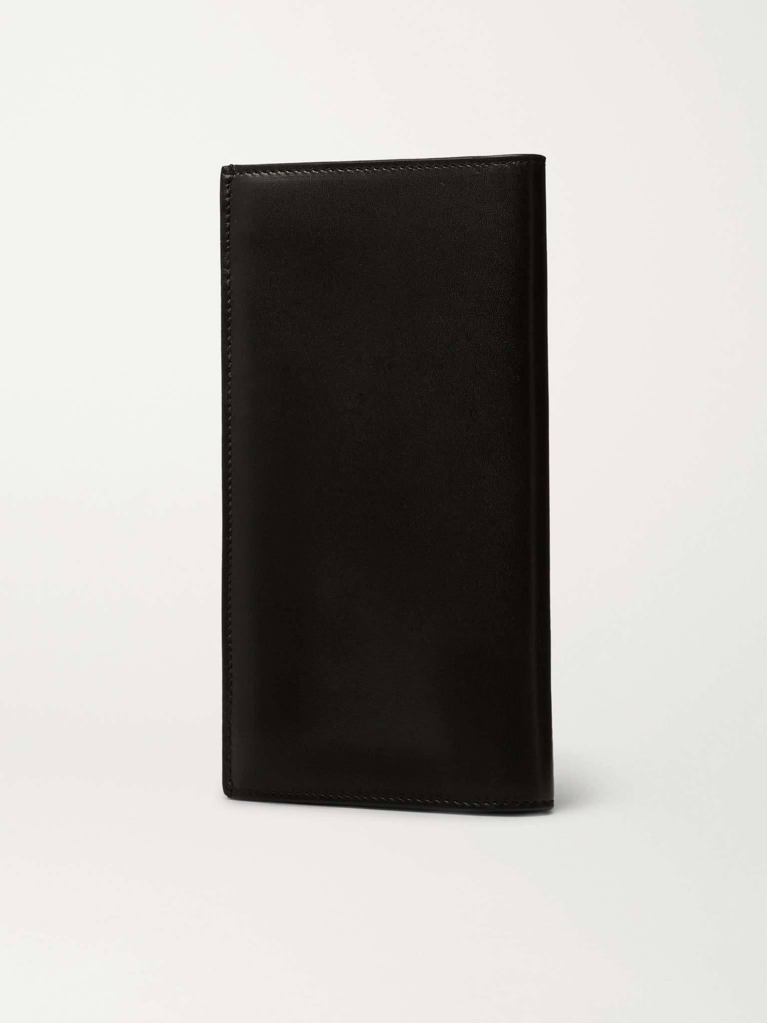 Logo-Appliquéd Leather Billfold Wallet - 3