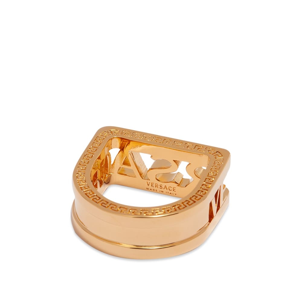 Versace Cutout Ring - 3