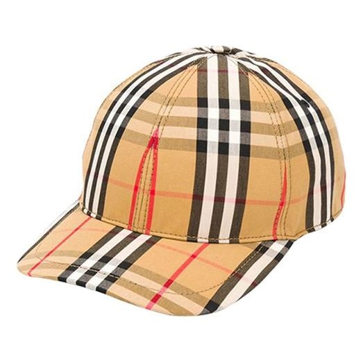 Burberry Vintage Check Cotton Baseball Cap 8015833 - 1