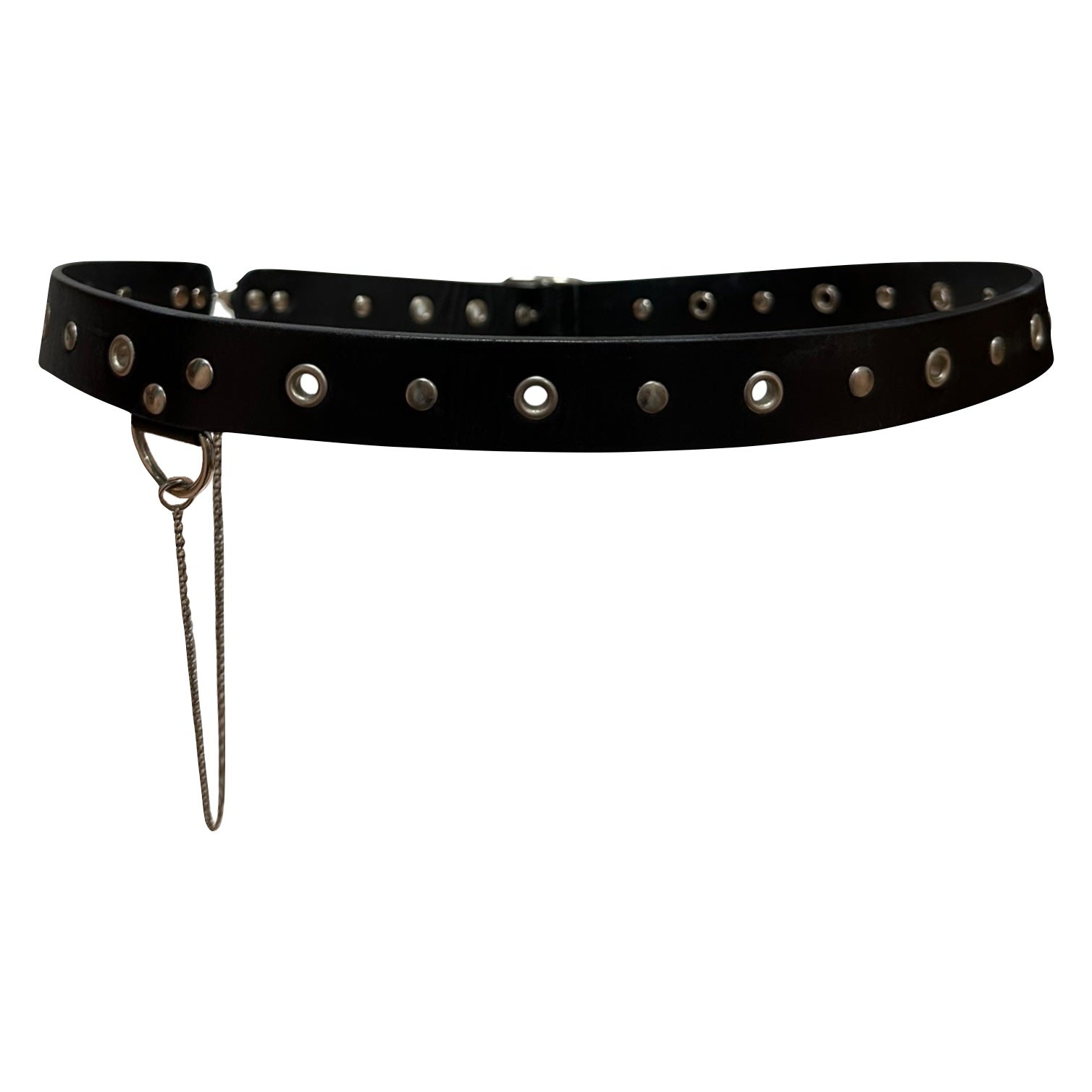 DOLCE&GABBANA Fall Winter 2007 Chain Eyelet Leather Belt - 2