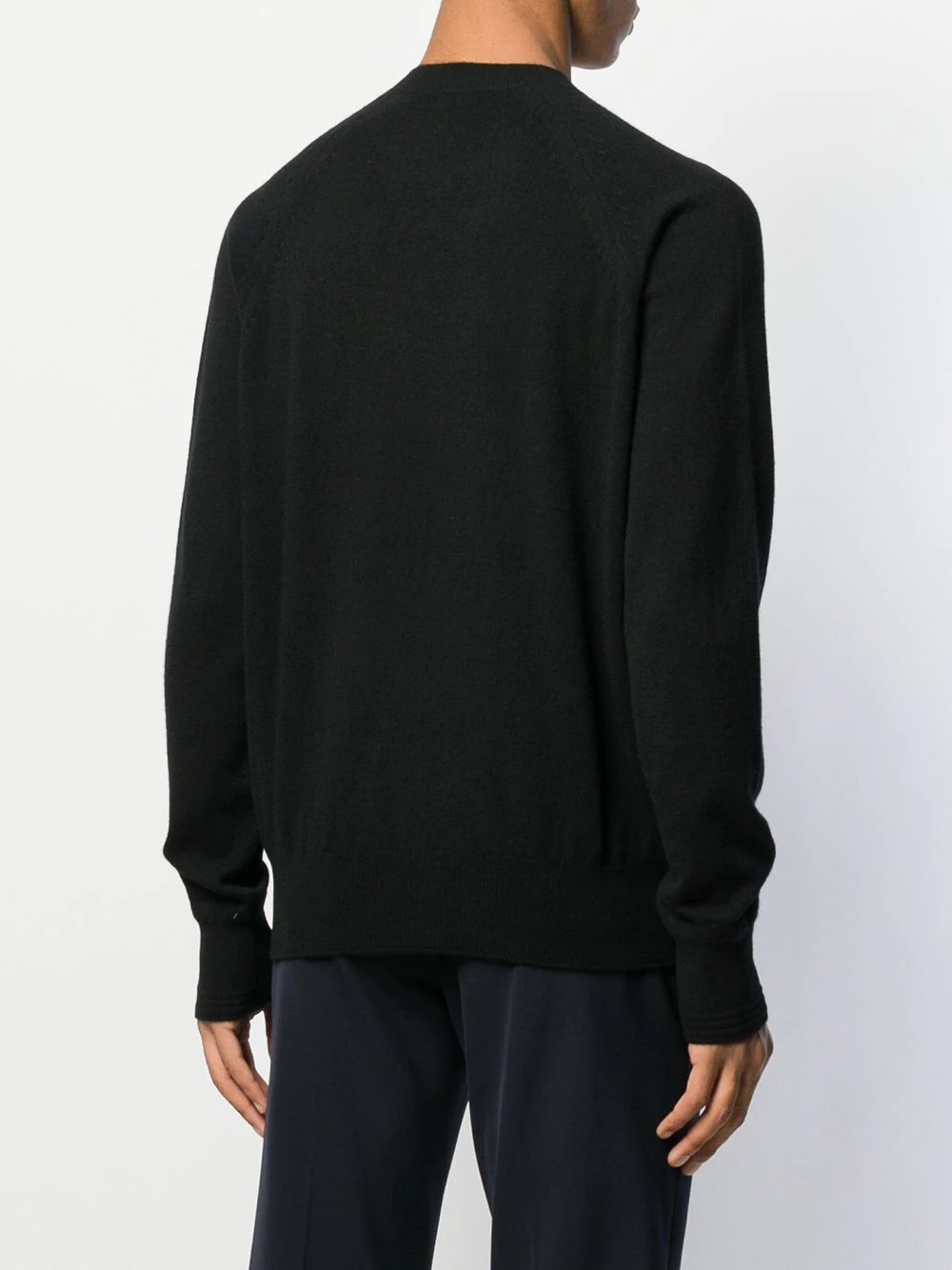 crew neck knitted jumper - 4