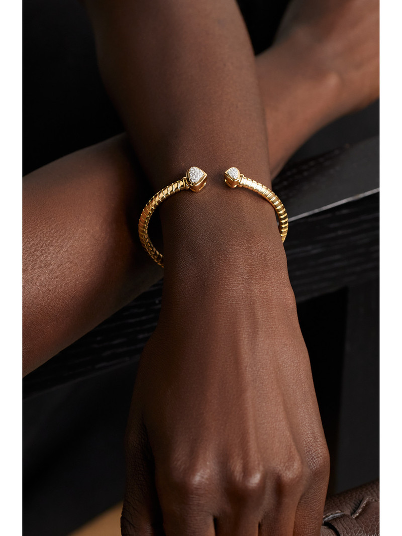 Marina B Trisolina Small 18-karat Gold Diamond Bracelet outlook