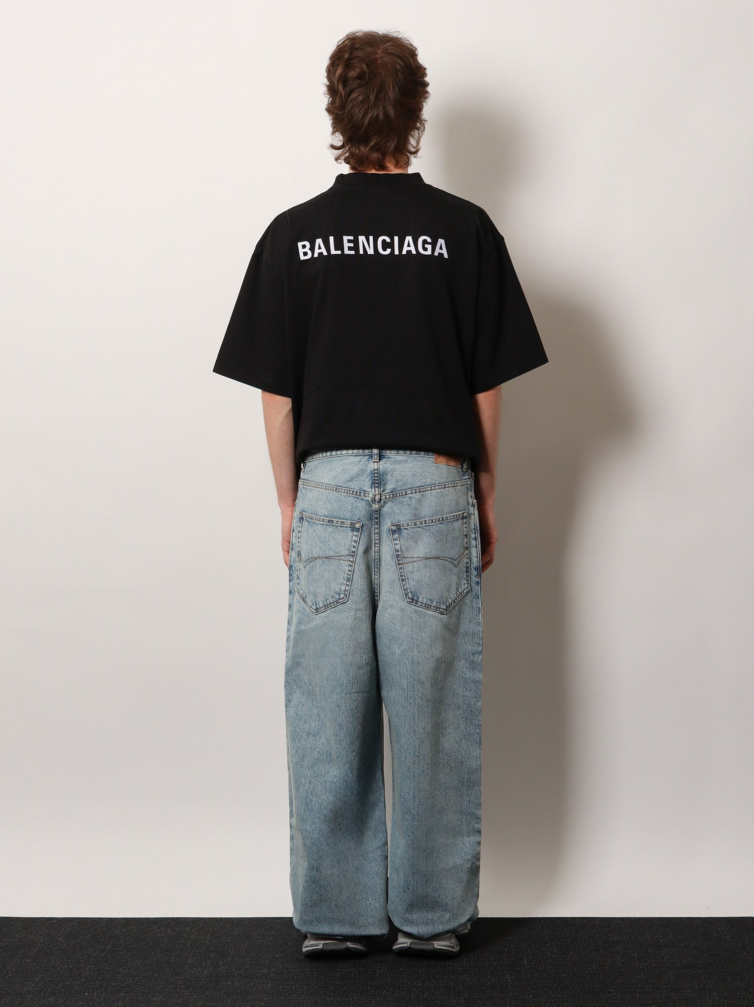 Balenciaga Baggy Denim Trousers - 3