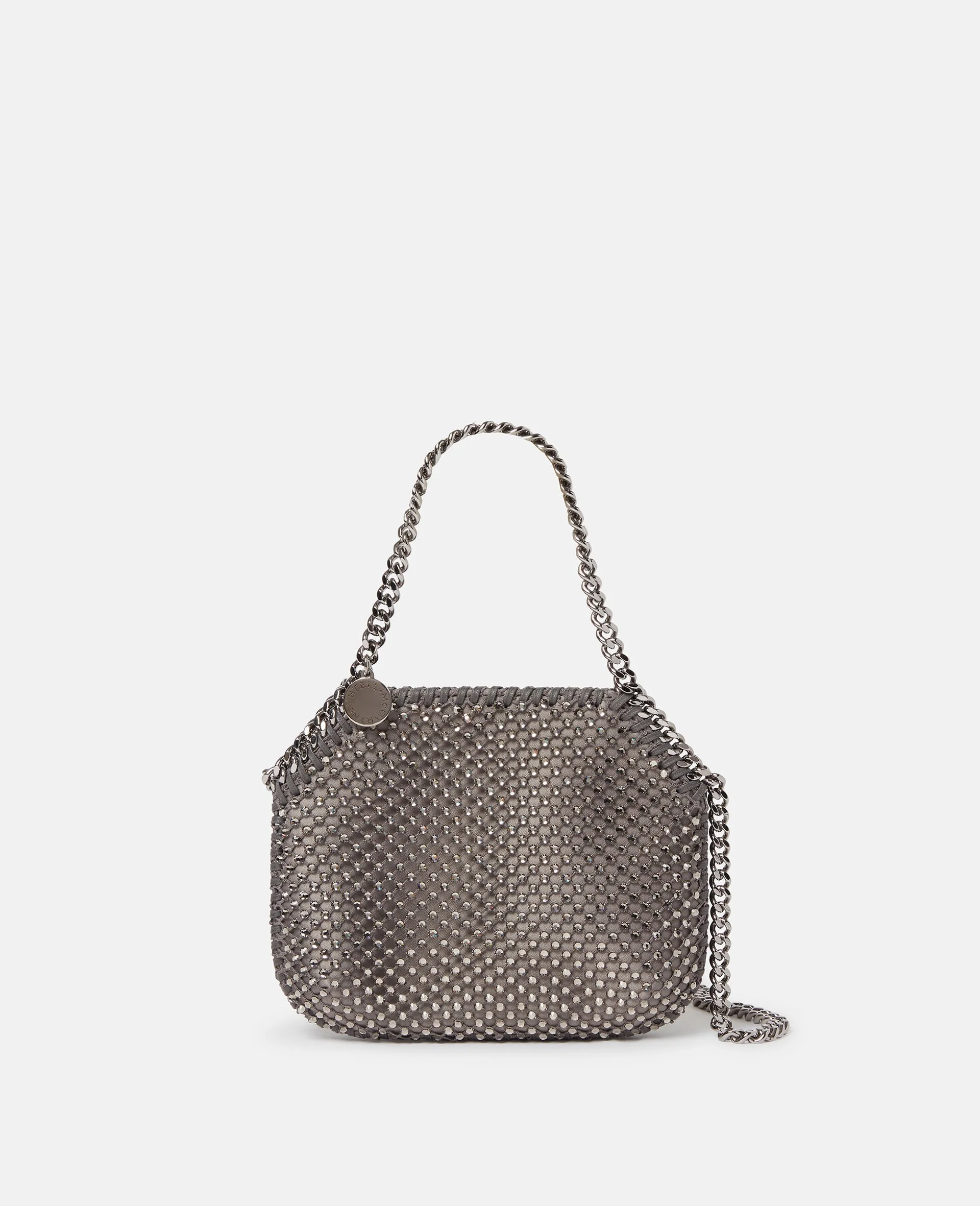 Falabella Crystal Mesh Mini Tote Bag - 1