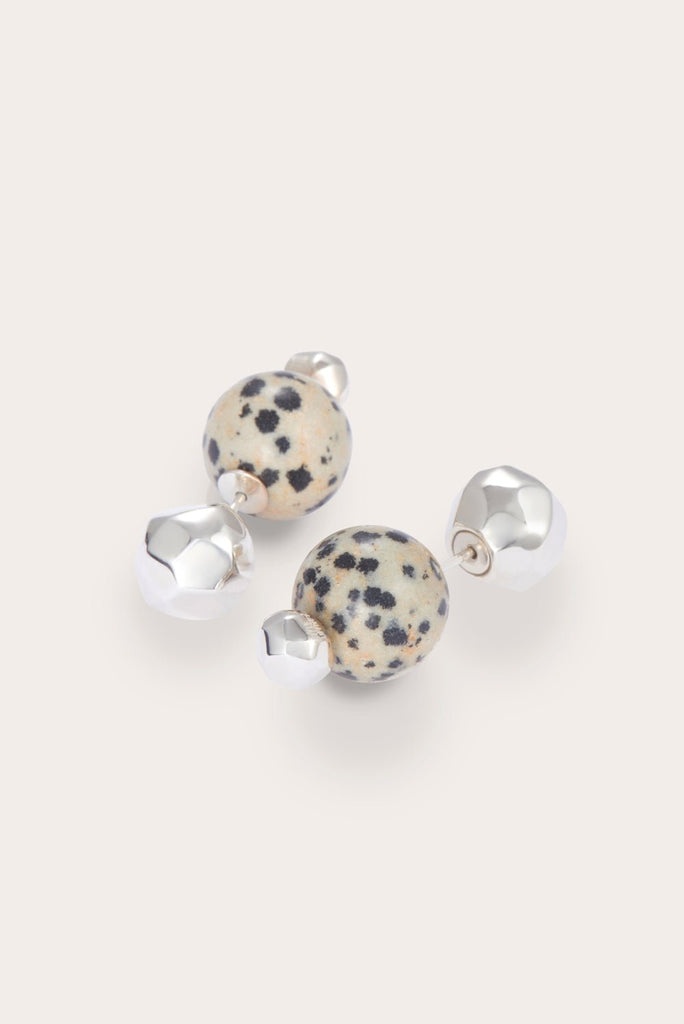 DALMATIAN BARBELL SILVER - 3