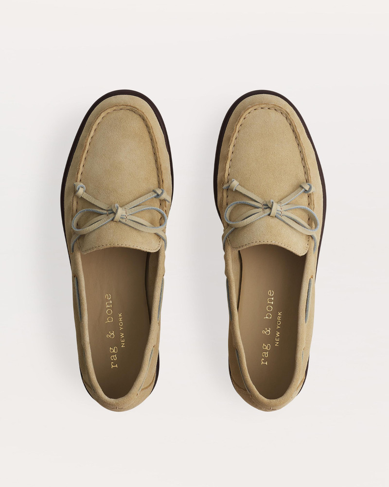 Carter Italian Suede Boat Shoes 4