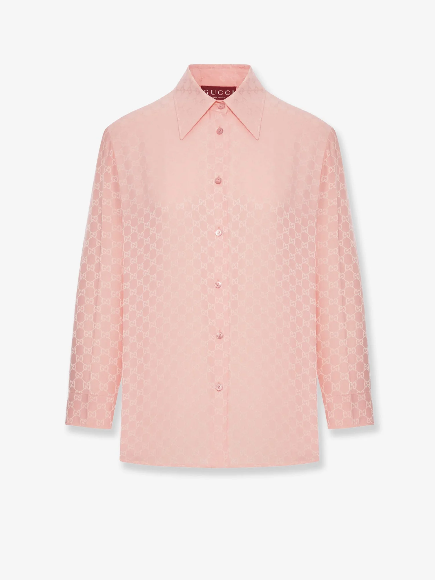 Gg Silk Shirt - 1