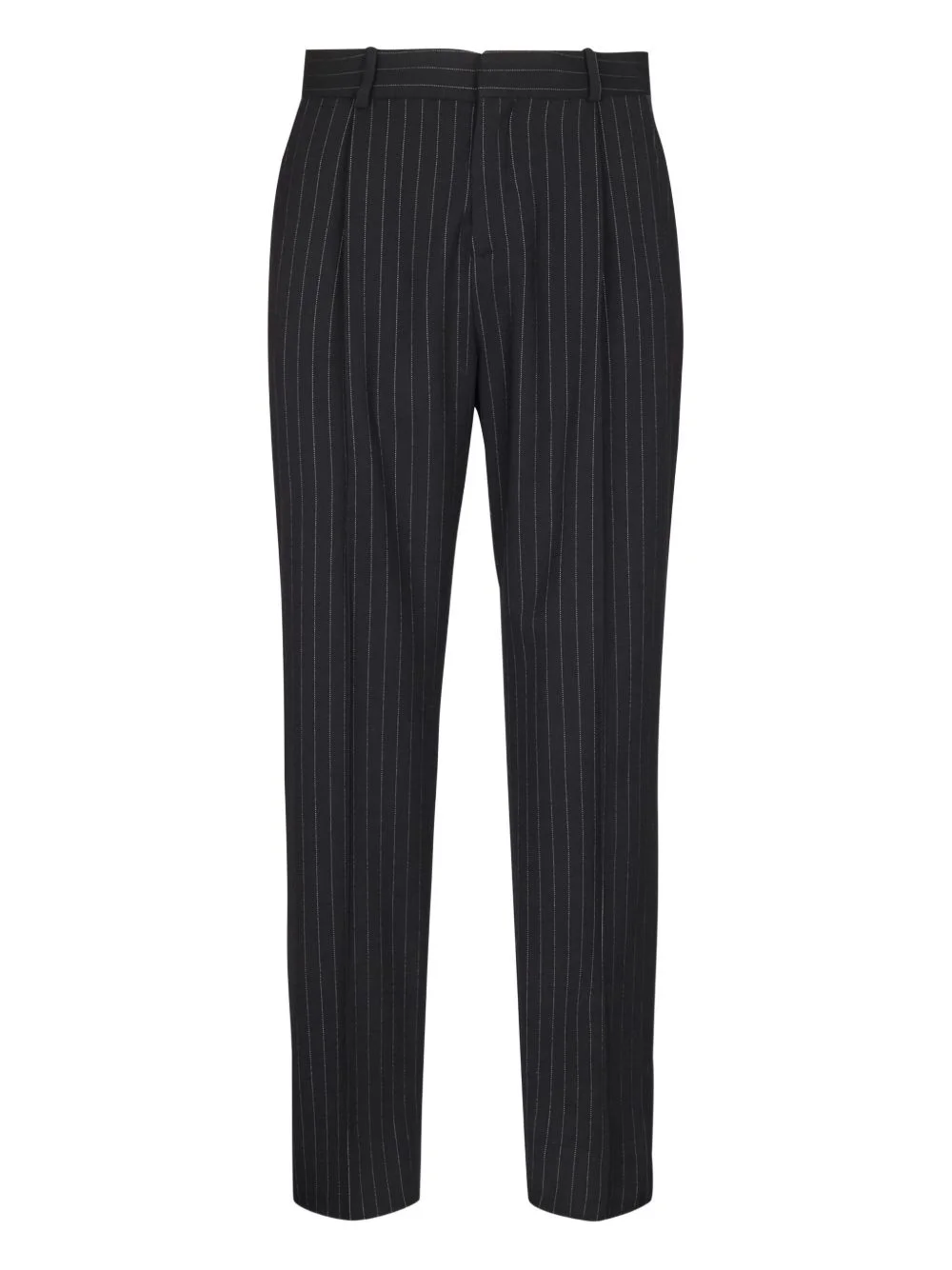 pinstripe-pattern wool-blend trousers - 1