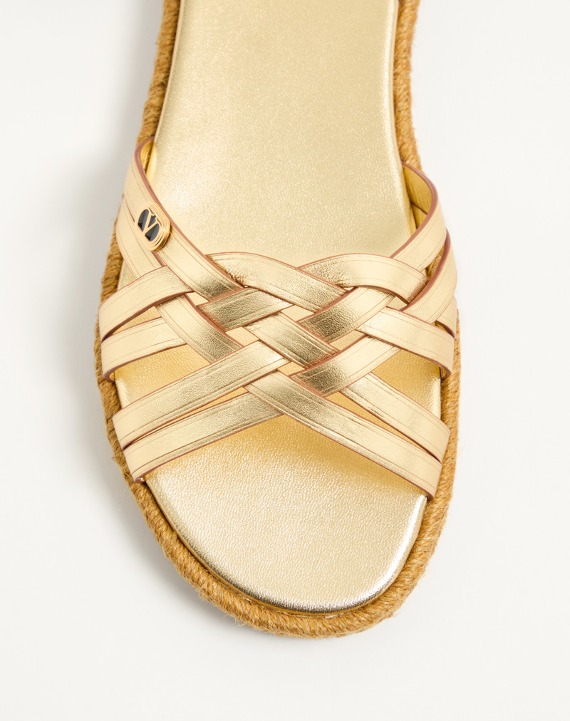 BRIBRI LAMINATED CALFSKIN SANDAL 20MM 4