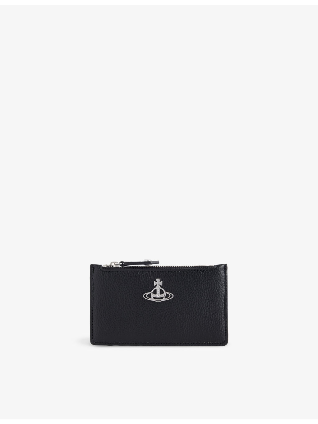 Orb slim faux-leather card holder - 1