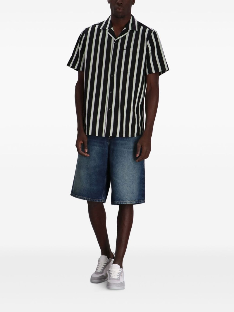 HUGO striped short-sleeve shirt outlook