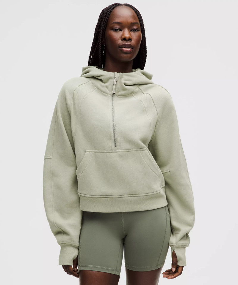 Scuba Oversized Half-Zip Hoodie 1