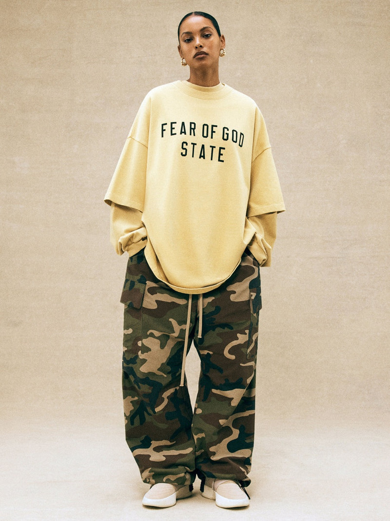 ESSENTIALS Heavy Crewneck Tee outlook
