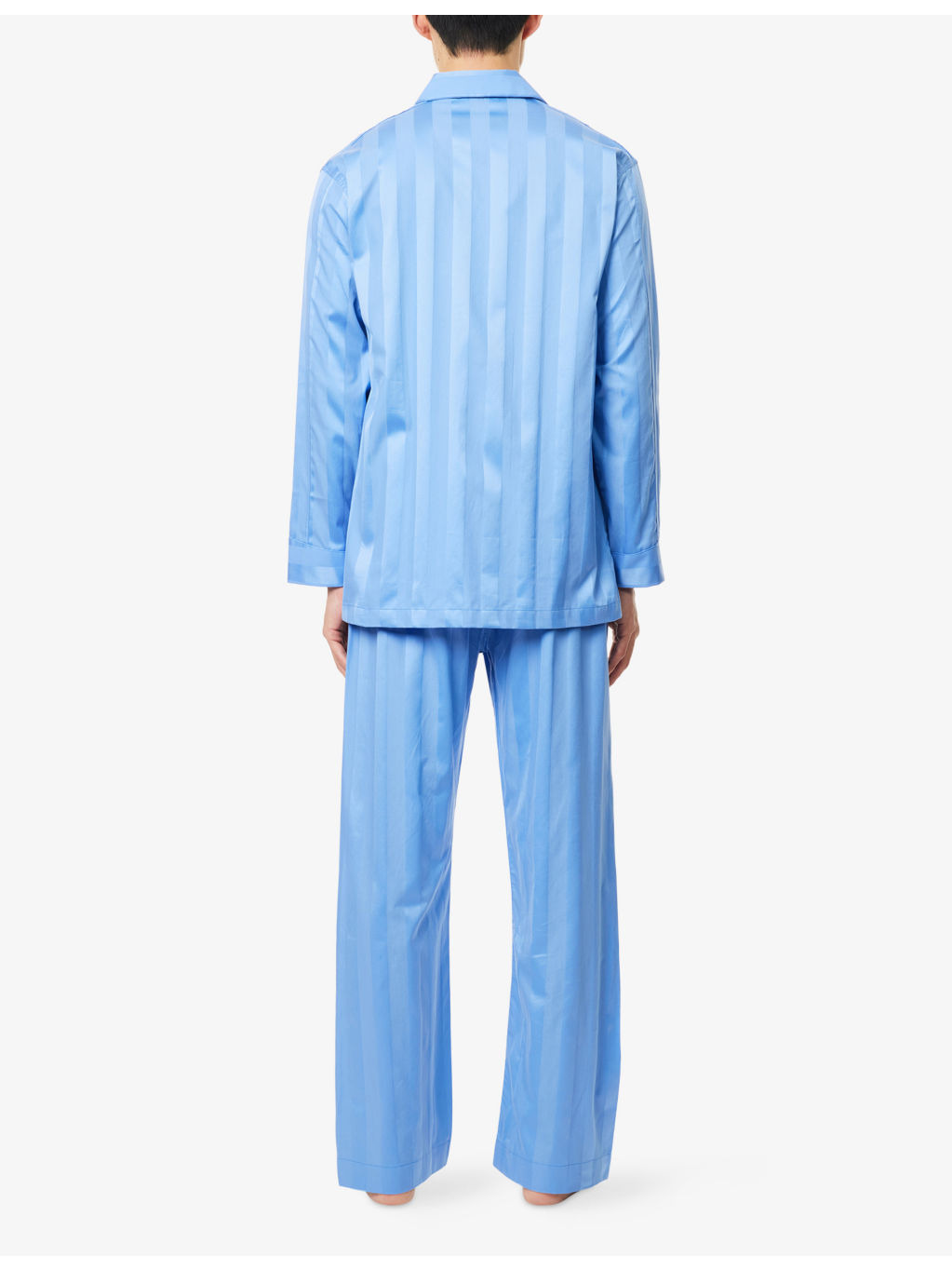 Lingfield Striped Cotton Pyjama Set - 3