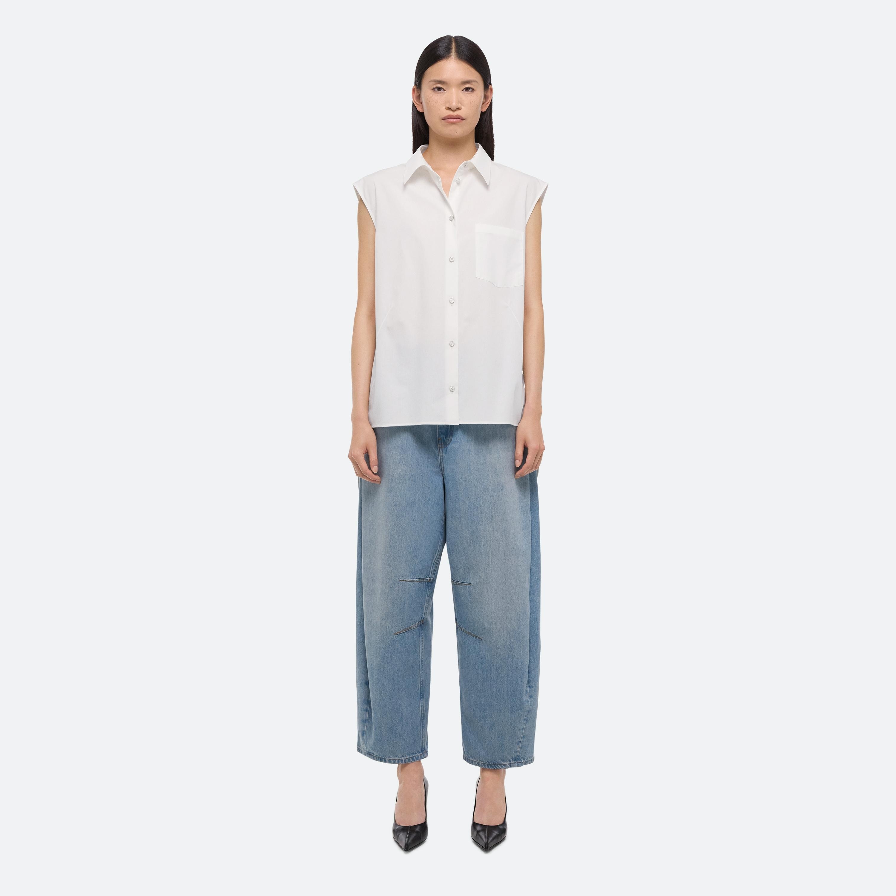 SLEEVELESS APEX TAIL SHIRT - 3