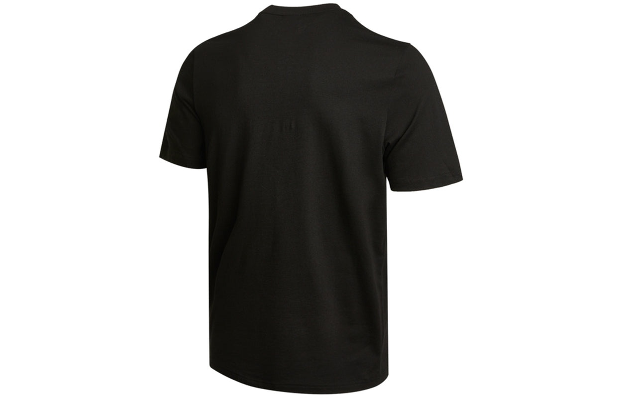 PUMA Casual Sports Alphabet Printing Round Neck Short Sleeve Black 532274-61 - 2