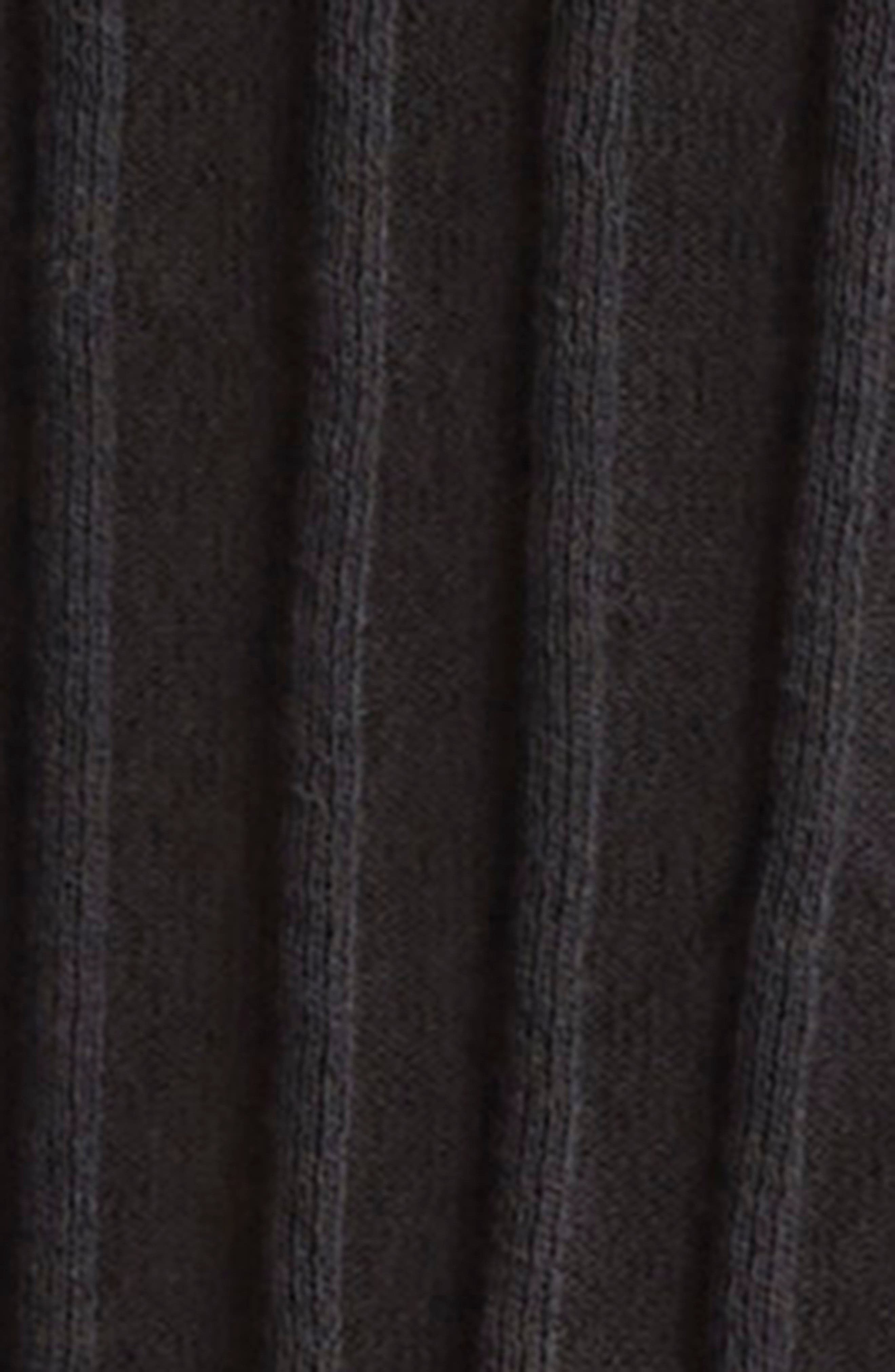 LOULOU DE SAISON Mabille Rib Long Sleeve Top in Black at Nordstrom - 7
