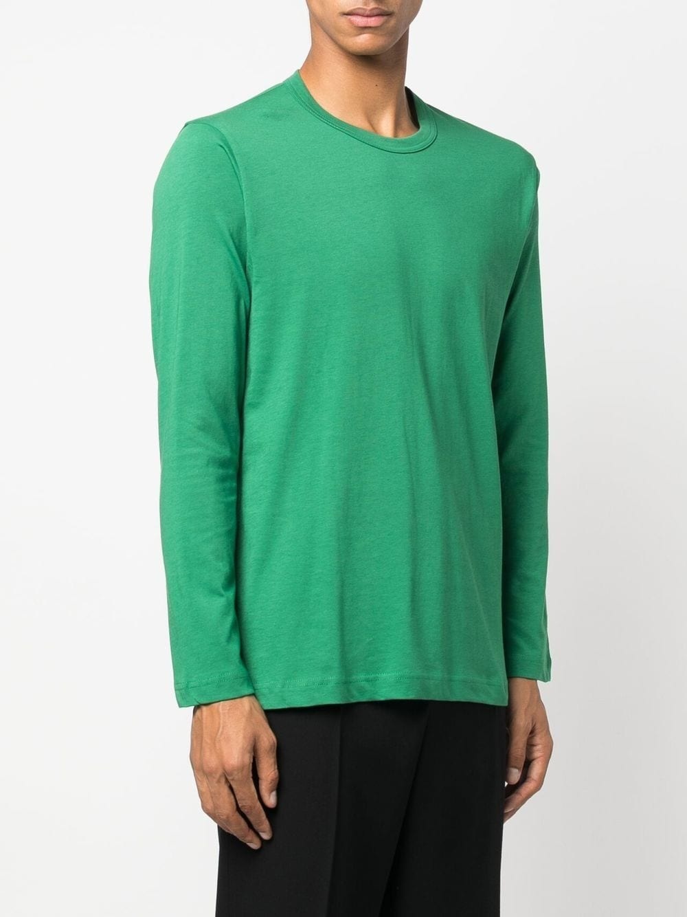 crew-neck cotton sweatshirt - 3