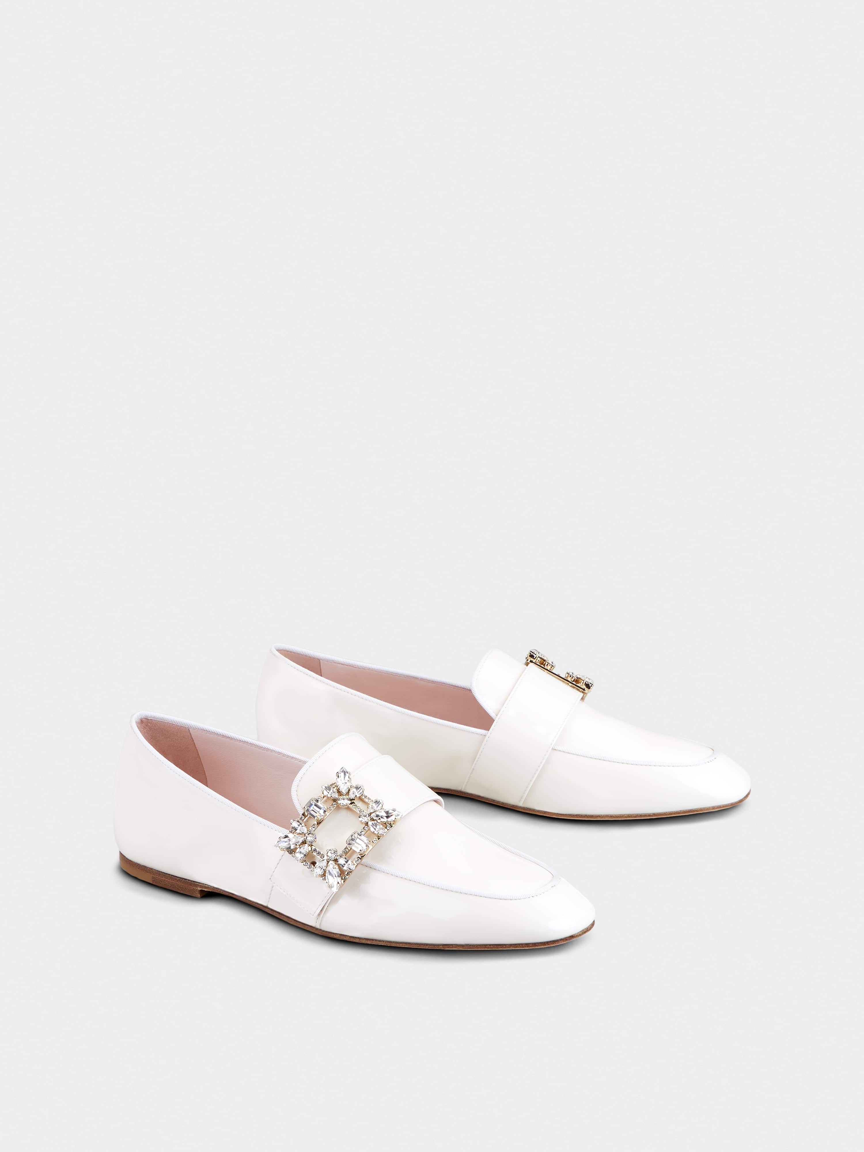 Mini Broche Vivier Buckle Loafers in Patent Leather - 2