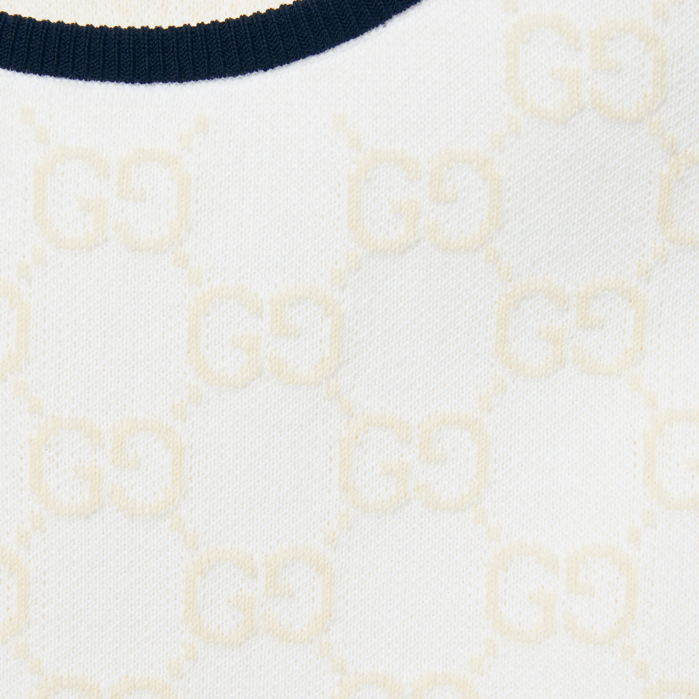 GG fine cotton jacquard dress - 6