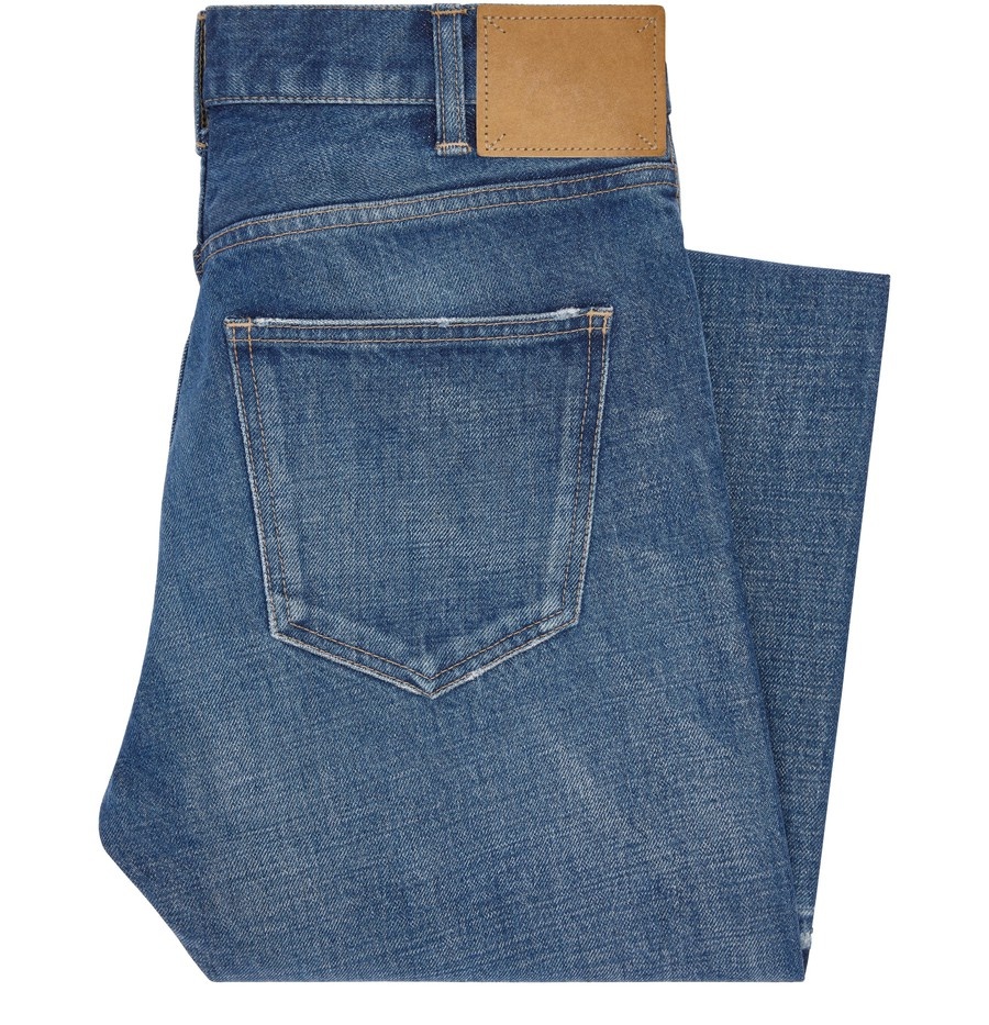CELINE Lou jeans in vintage dark union wash denim | 24s