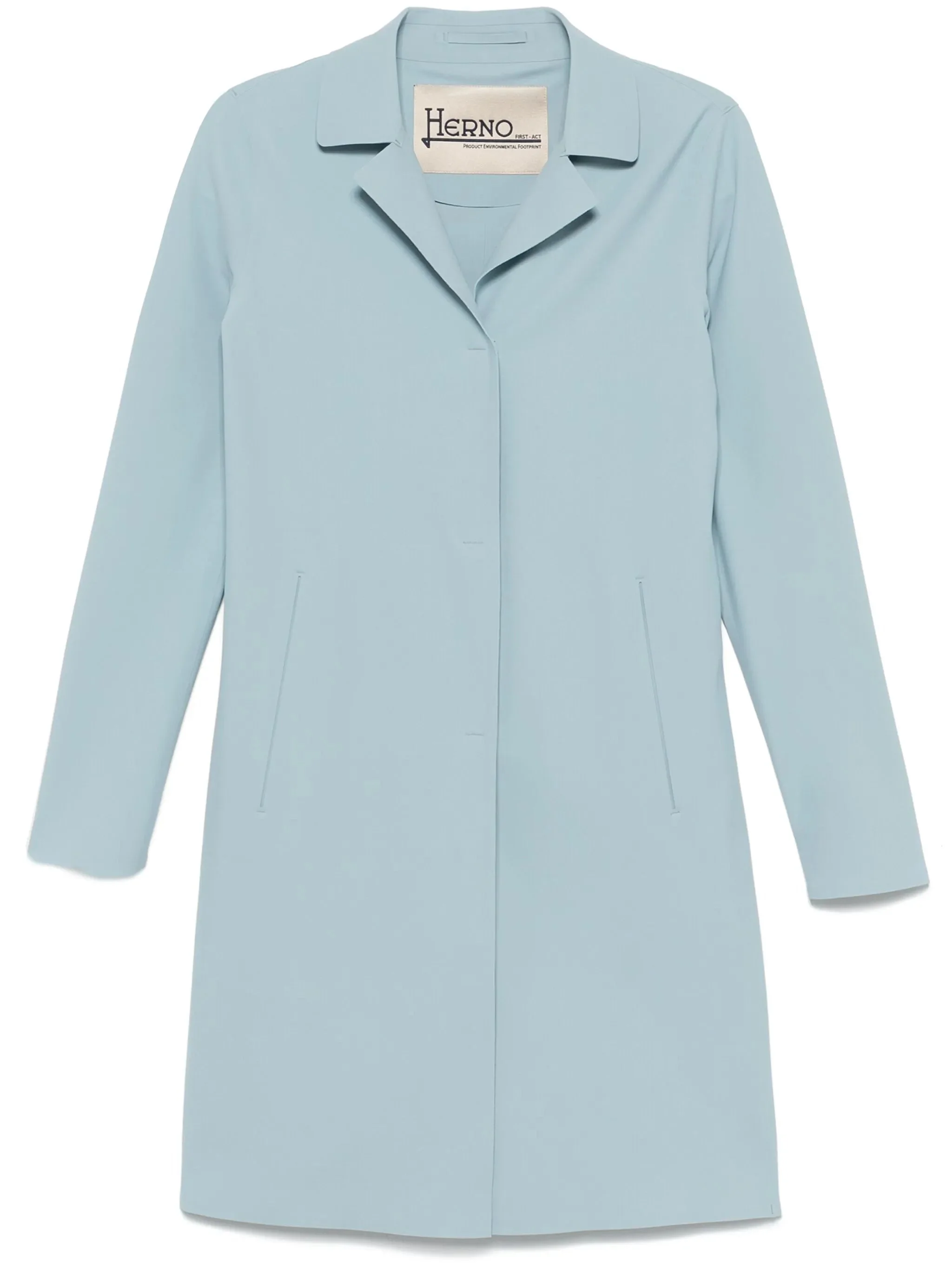 Single-breasted Coat - 1