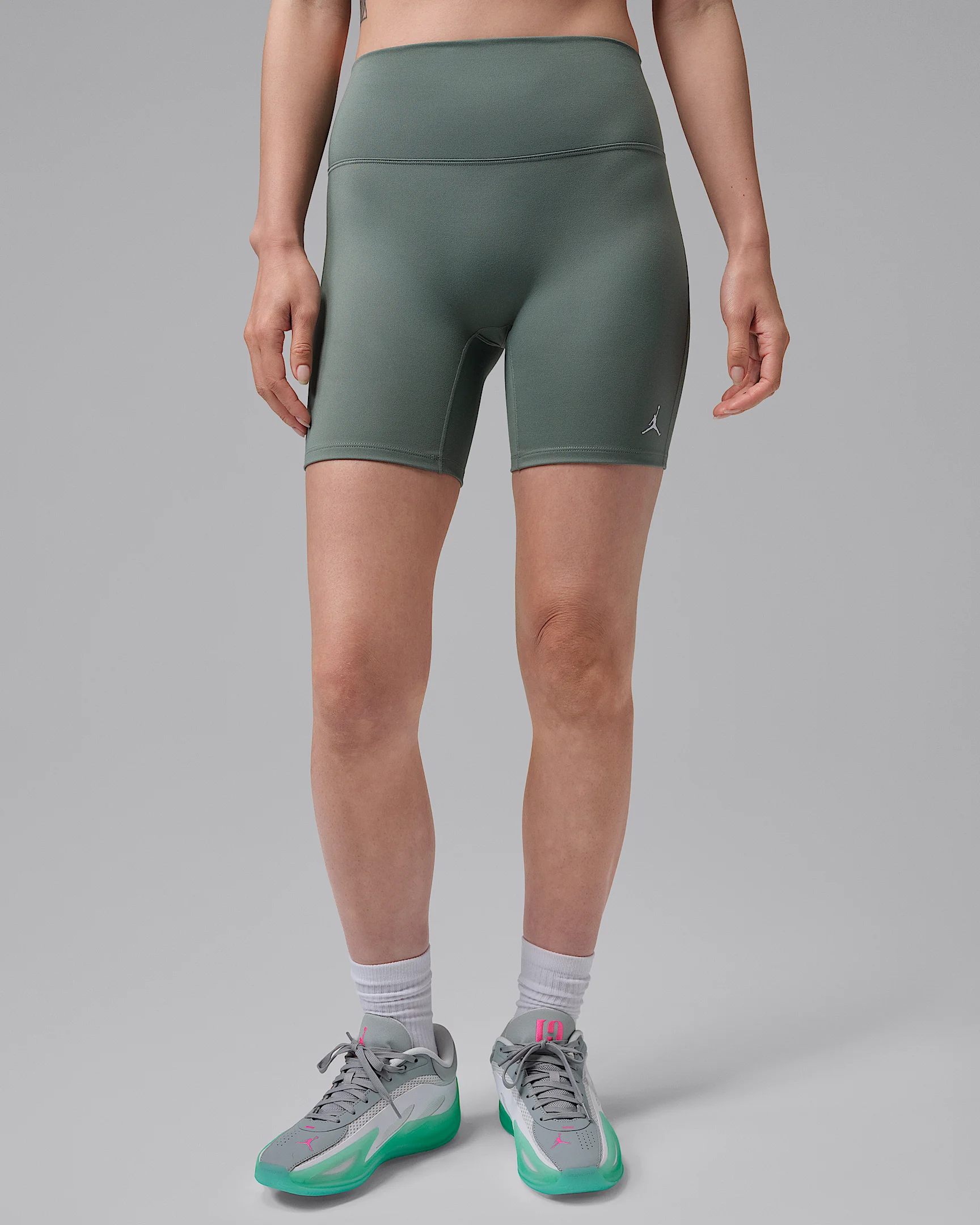Jordan Sport Women's Dri-FIT High-Waisted 6" Shorts - 1
