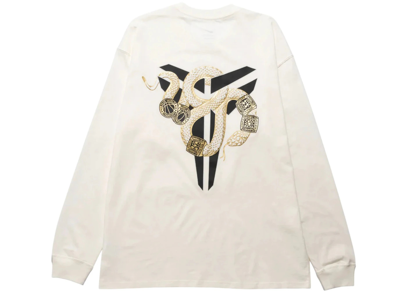 Nike Kobe Year Of The Mamba Max90 L/S T-Shirt White - 2