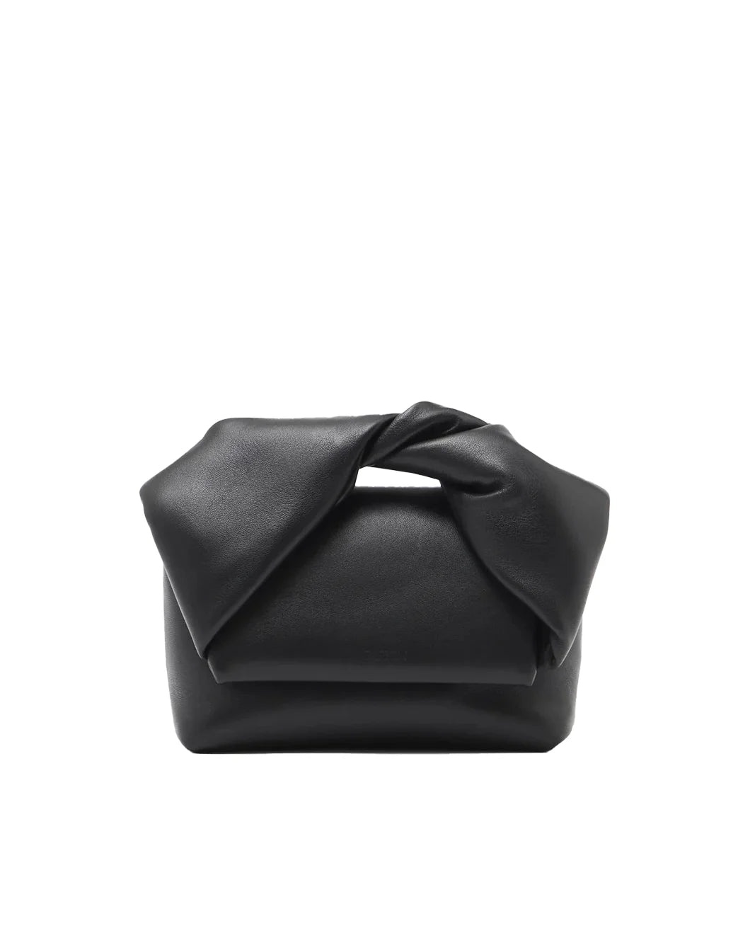 SMALL TWISTER-LEATHER TOP HANDLE BAG - 1