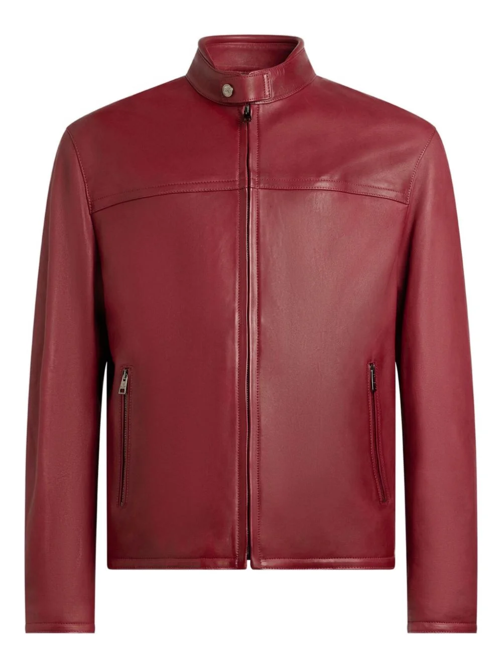 nappa leather jacket - 1