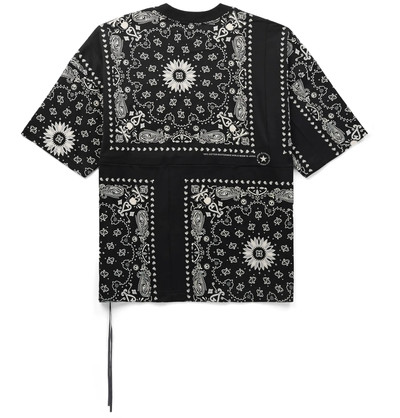 MASTERMIND WORLD Bandana-Print Cotton-Jersey T-Shirt outlook