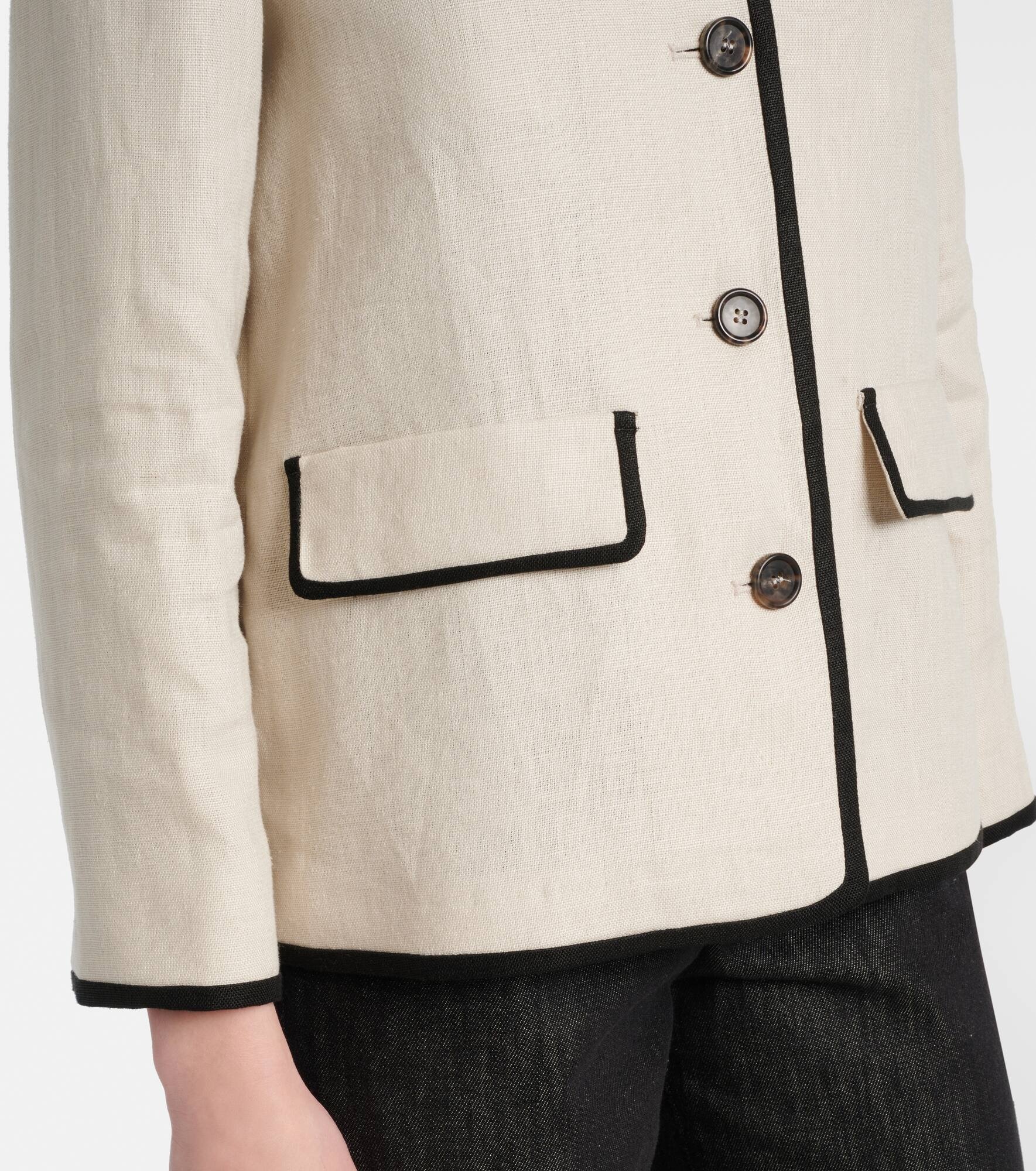 Leslie linen jacket - 5