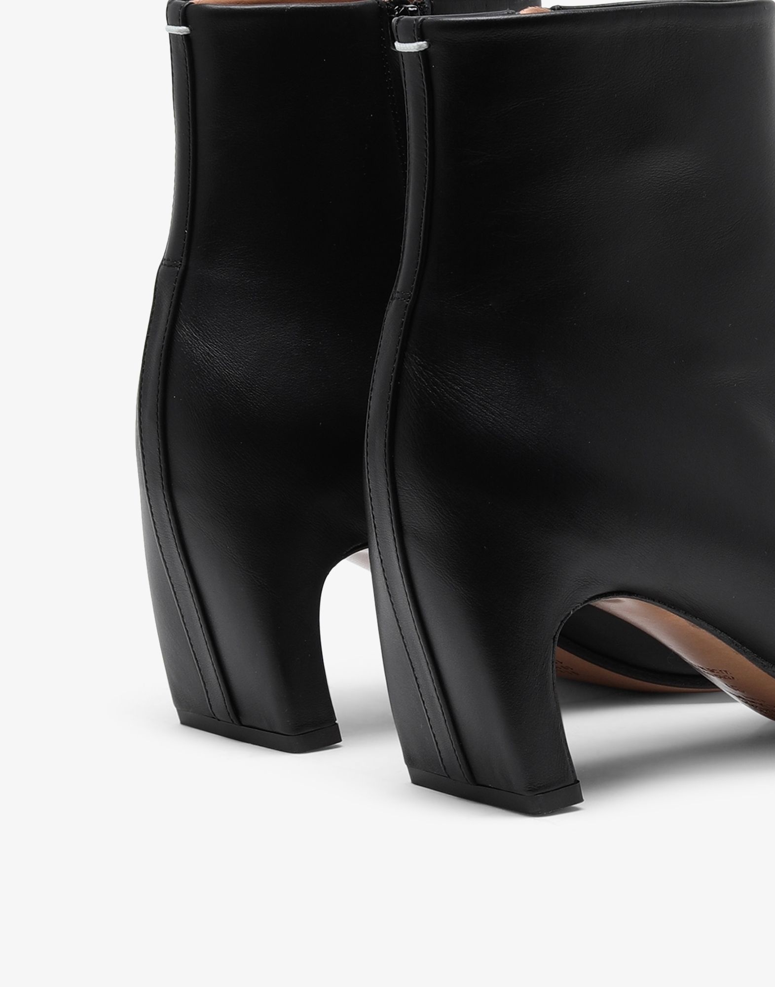 Tabi leather ankle boots - 4