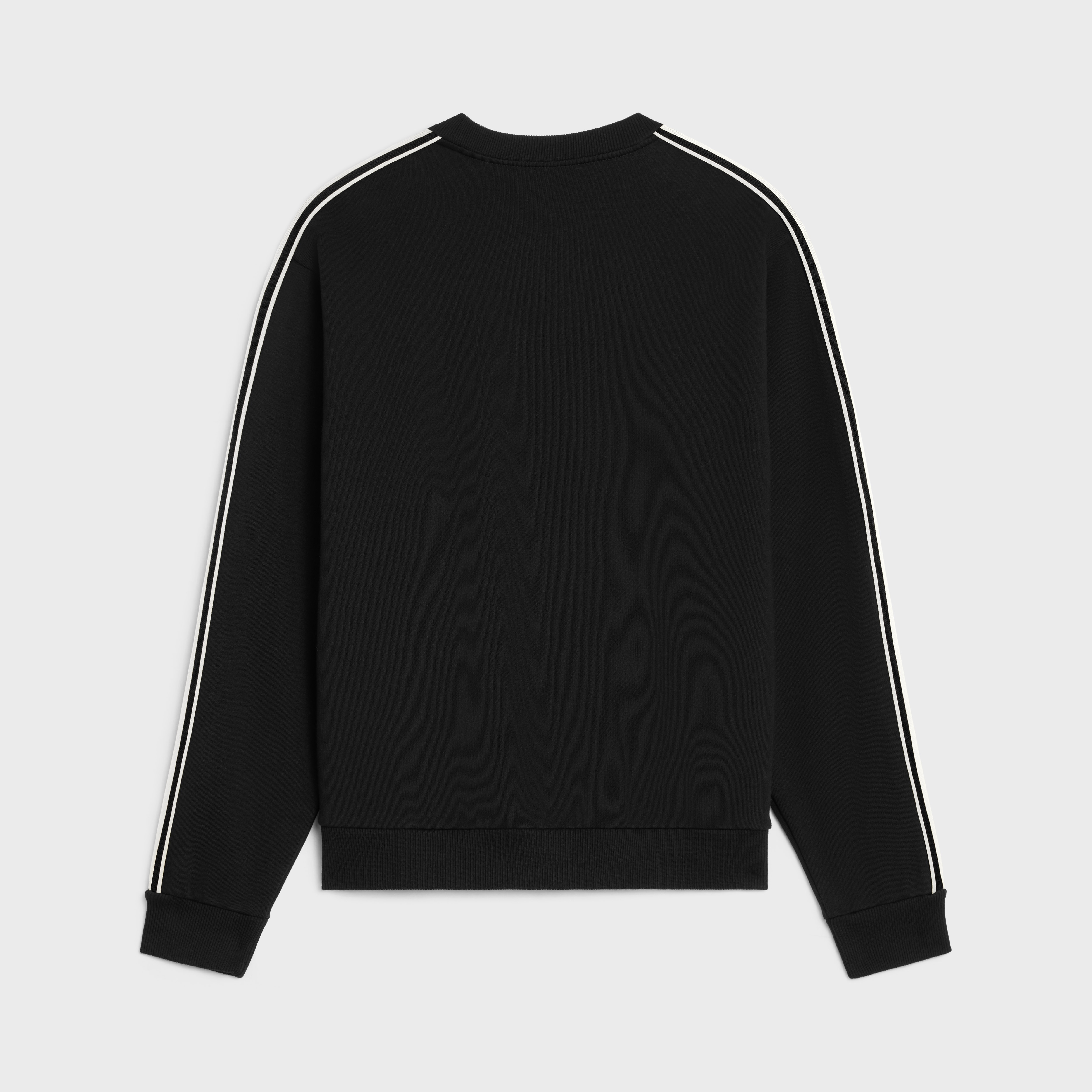 celine loose sweatshirt in cotton fleece - 2