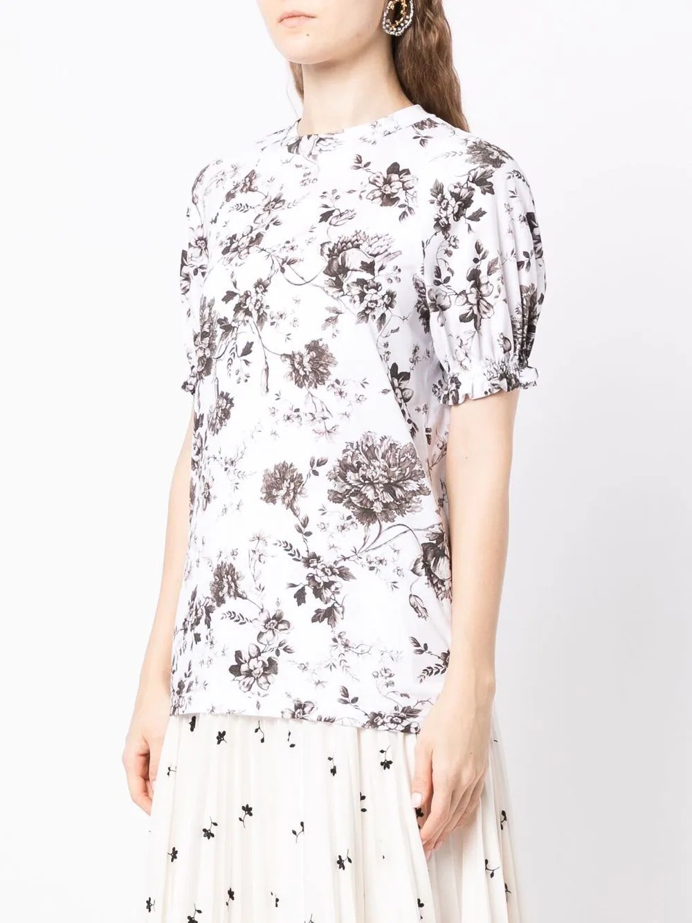 Beatrice floral-print cotton T-shirt - 3