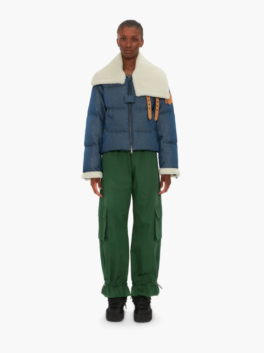 1 MONCLER X JW ANDERSON PENYGARDER DENIM JACKET - 2