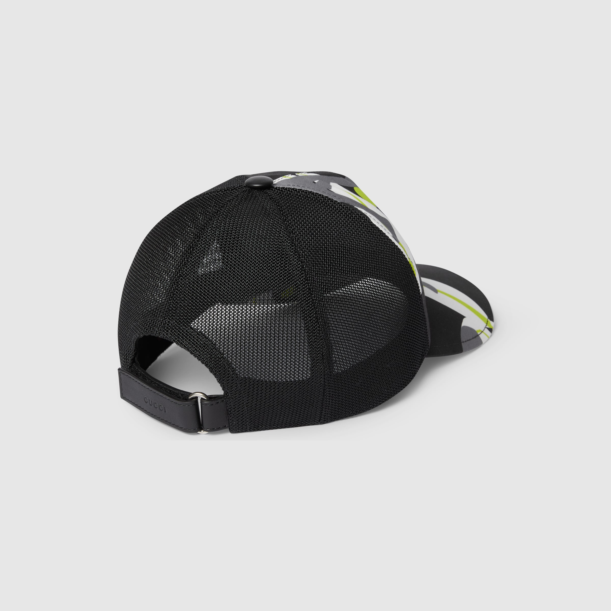 Printed cotton canvas baseball hat - 4