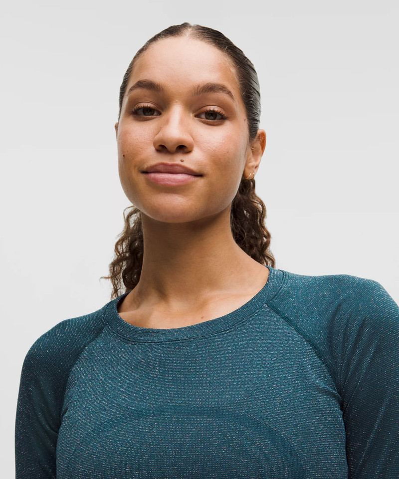 Swiftly Tech Long-Sleeve Shirt 2.0 Hip Length *Sparkle 4