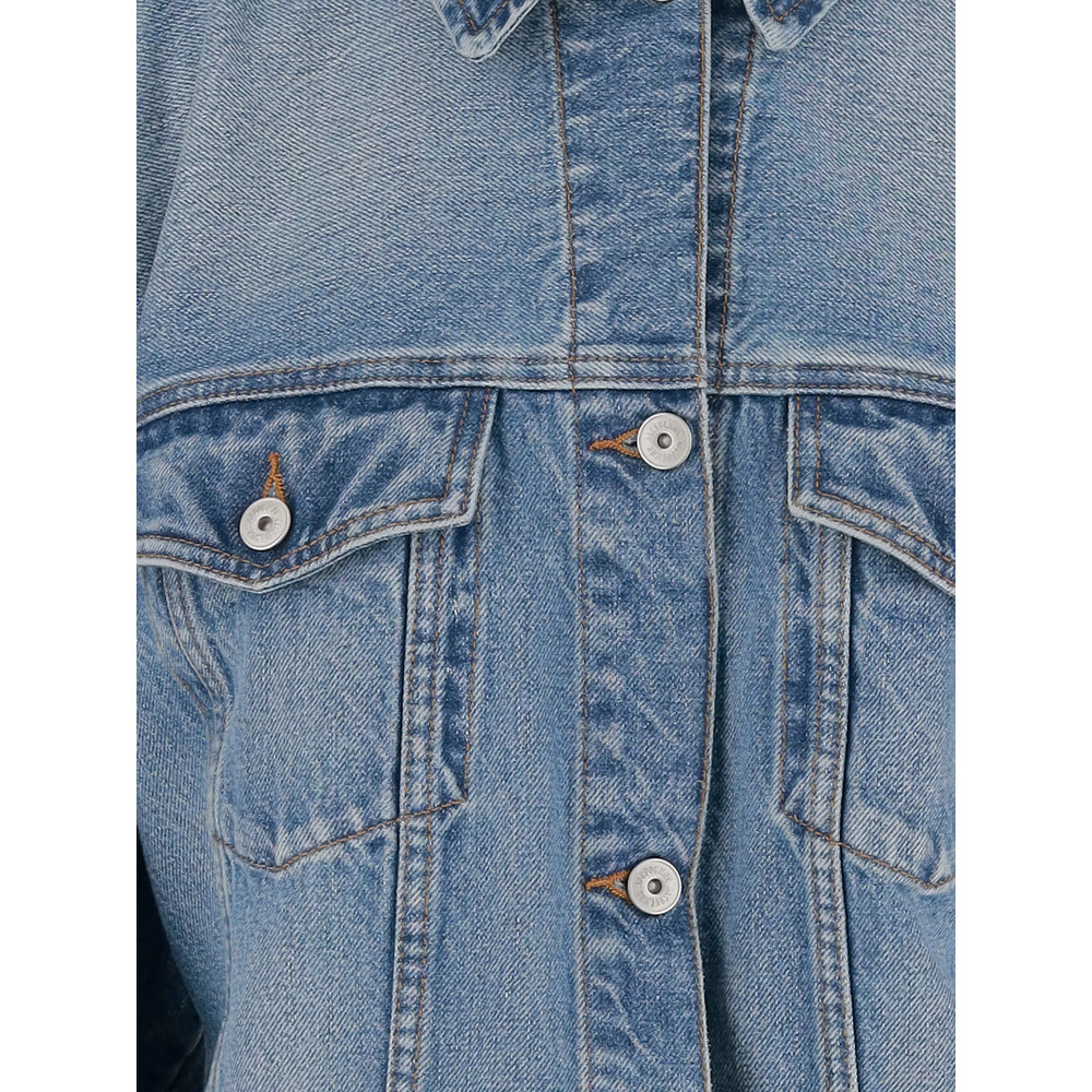 Jacquemus Blue Jackets - Denim Jackets Women - 3