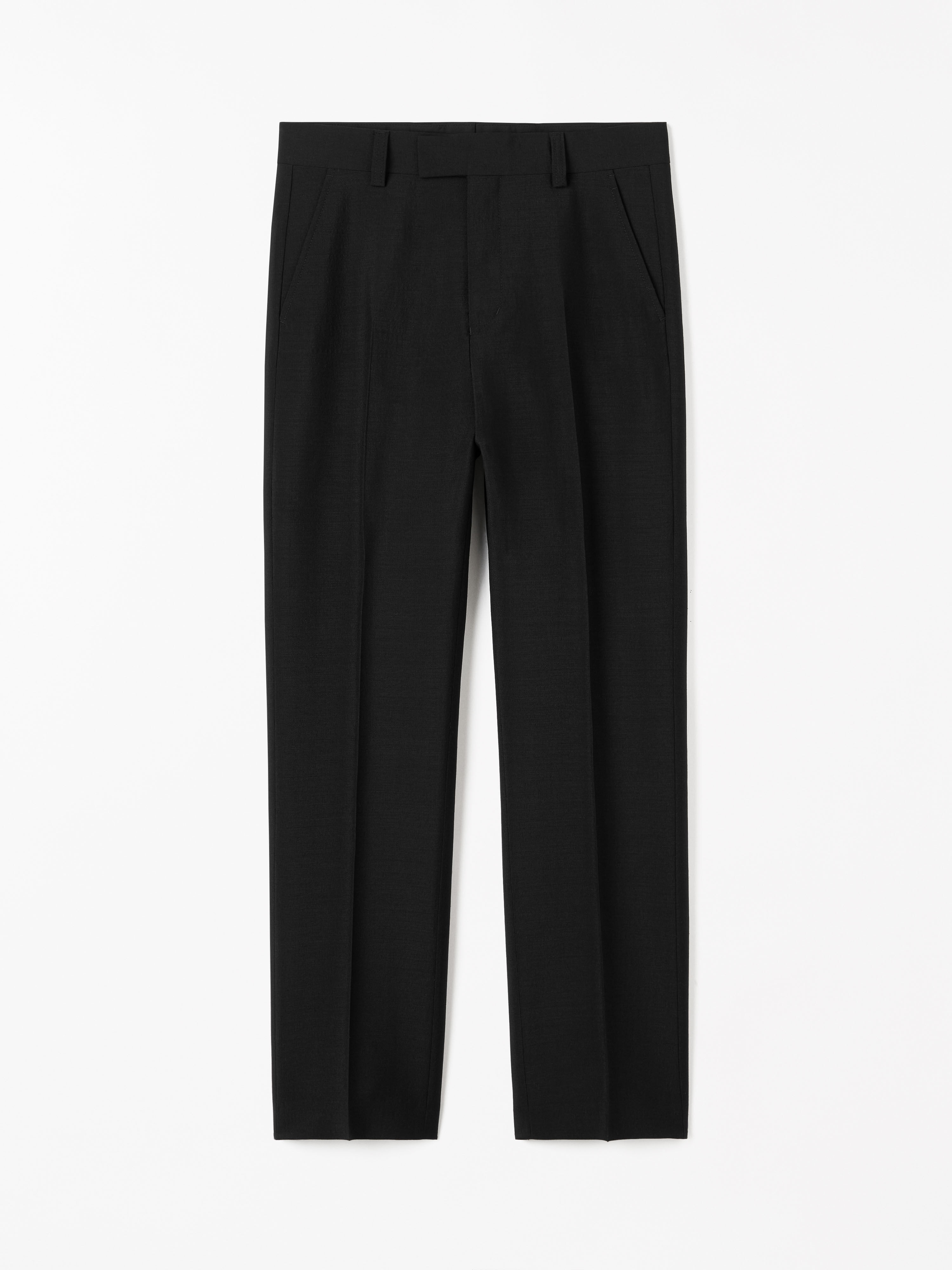 Tommie Straight Wool Trousers - 1