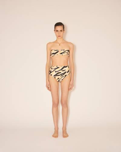 Nanushka BENTE - High waist swim pants - Animal print outlook