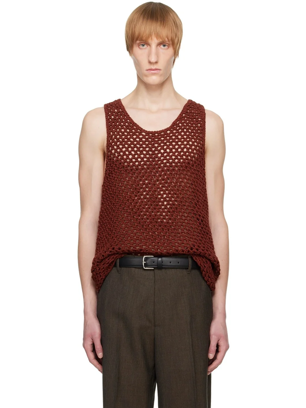 Brown Albertas Tank Top - 1