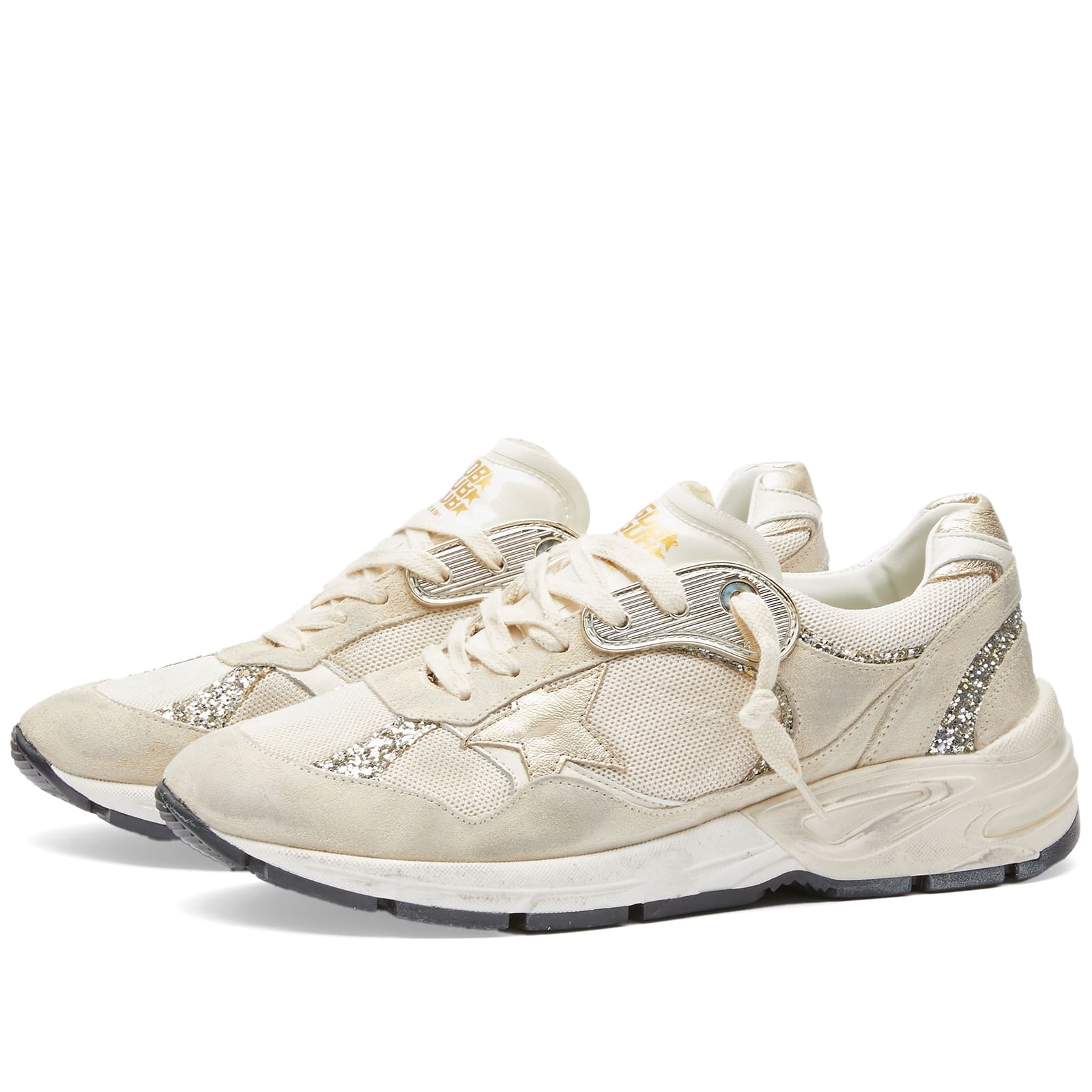 Golden Goose Running Dad Leather Sneaker - 1