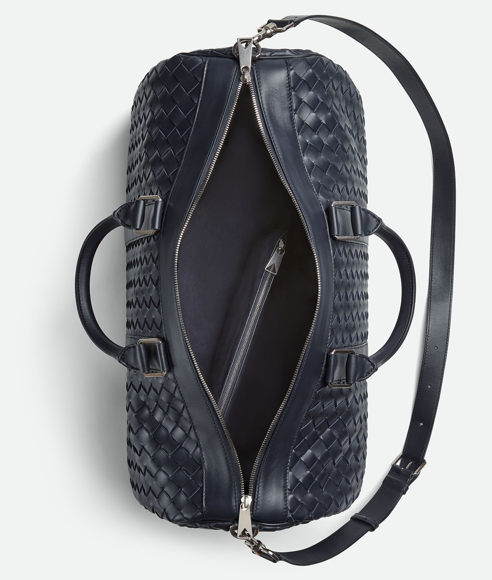 medium classic intrecciato duffle - 3